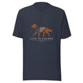 The Old Glory Tee — Red — Heather Navy