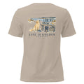 Oyster Shed Lunch Women's Relaxed Tee — Heather Stone
