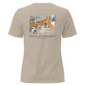 Canoe Workshop Women's Relaxed Tee — Heather Stone
