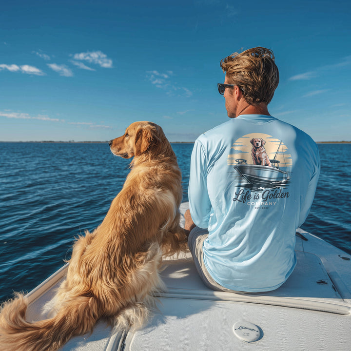 UV Protection Long Sleeve | Golden Hour Boat Shirt