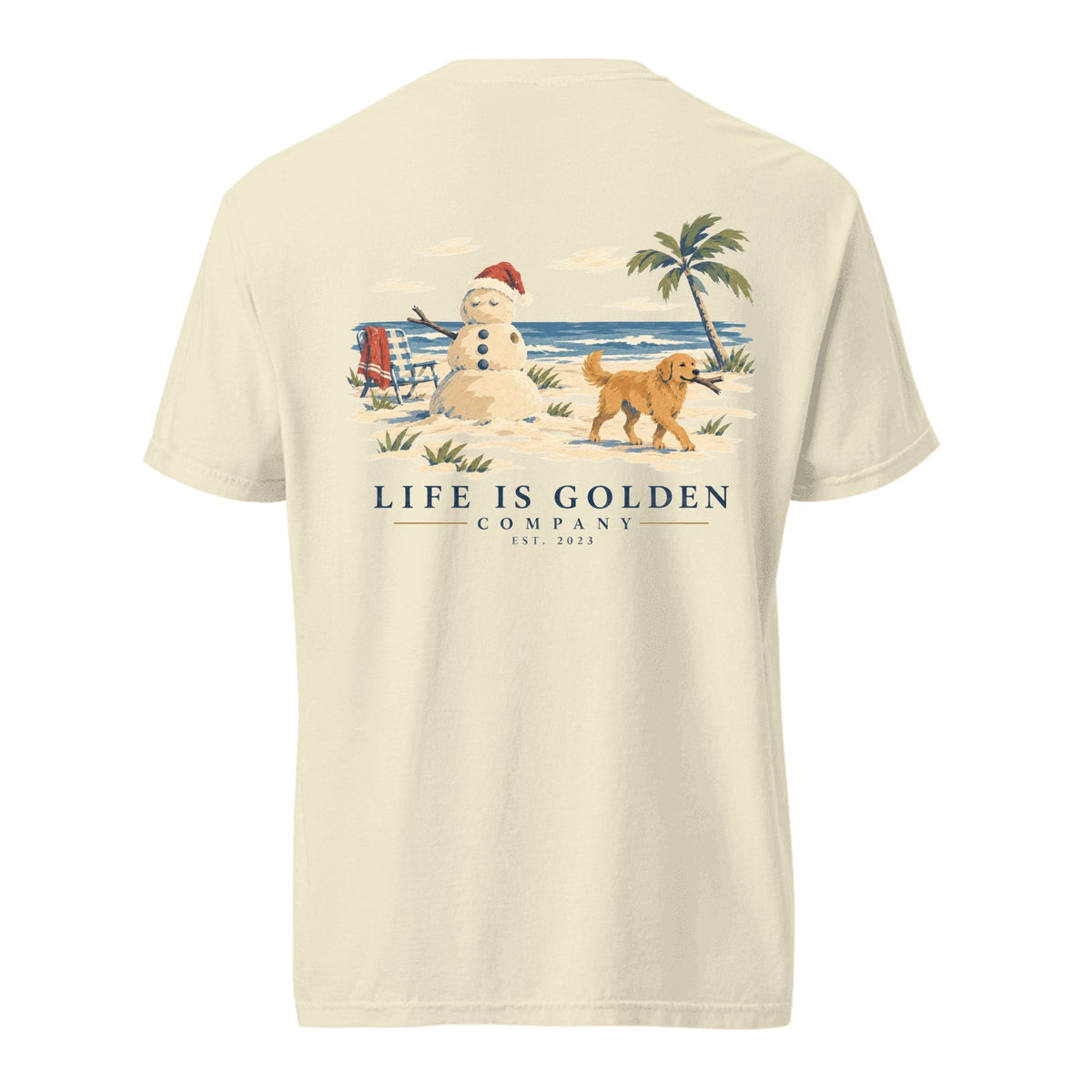Sandman Fetch Heavyweight Tee — Ivory