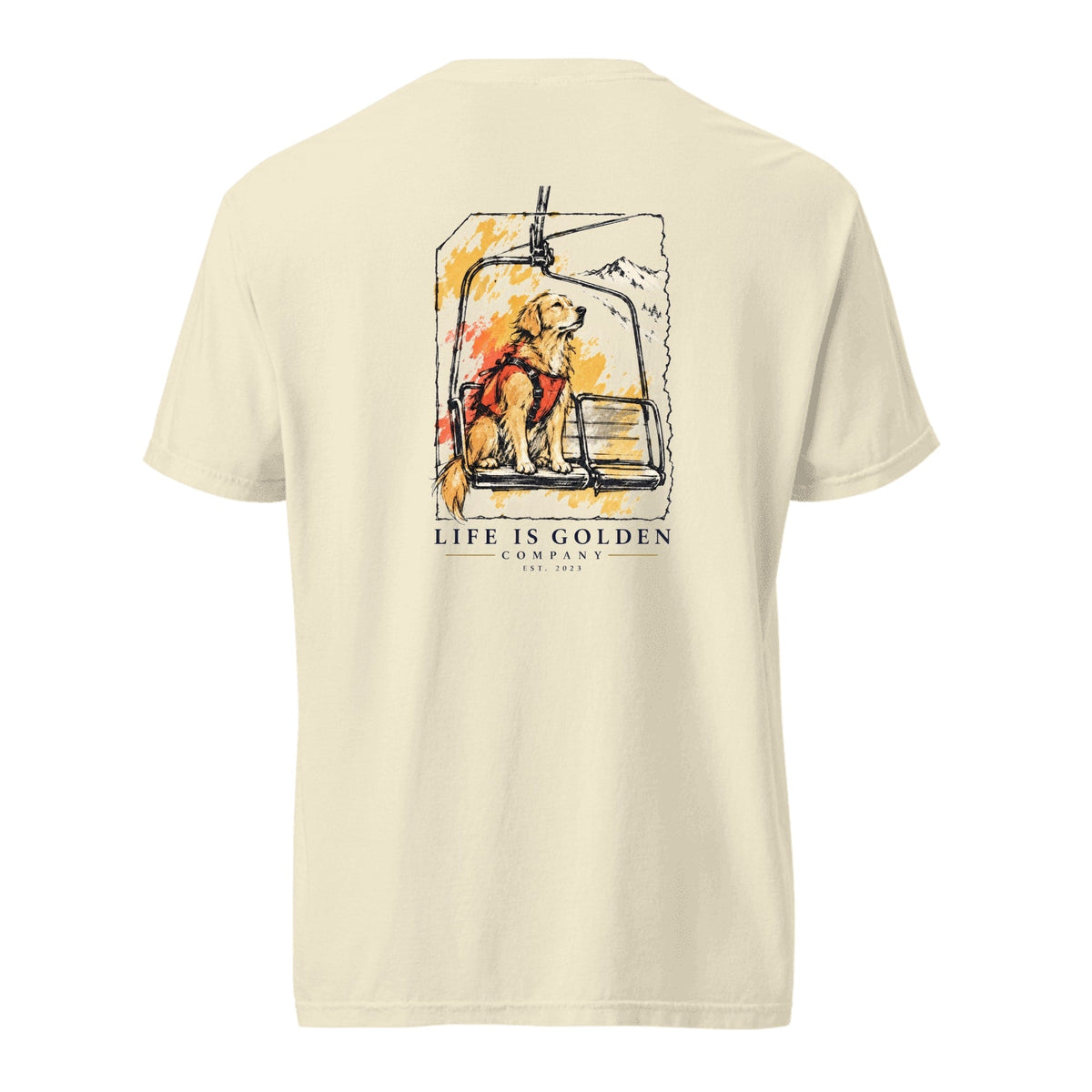 Early Shift Heavyweight Tee — Ivory