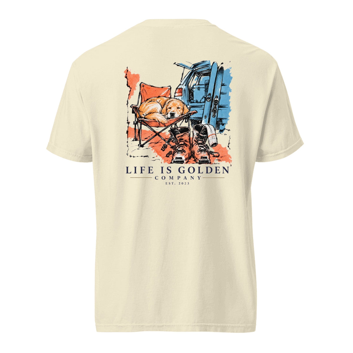Boots Off Heavyweight Tee — Ivory