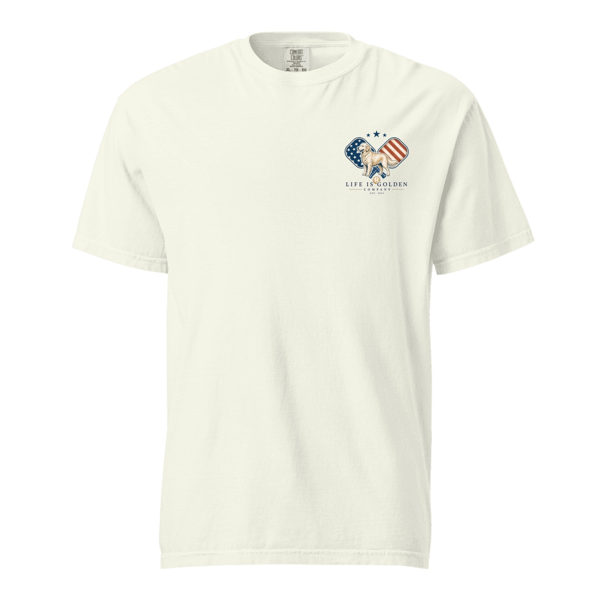 The Kitchen Line Tee — Heavyweight Tee — Ivory (front)