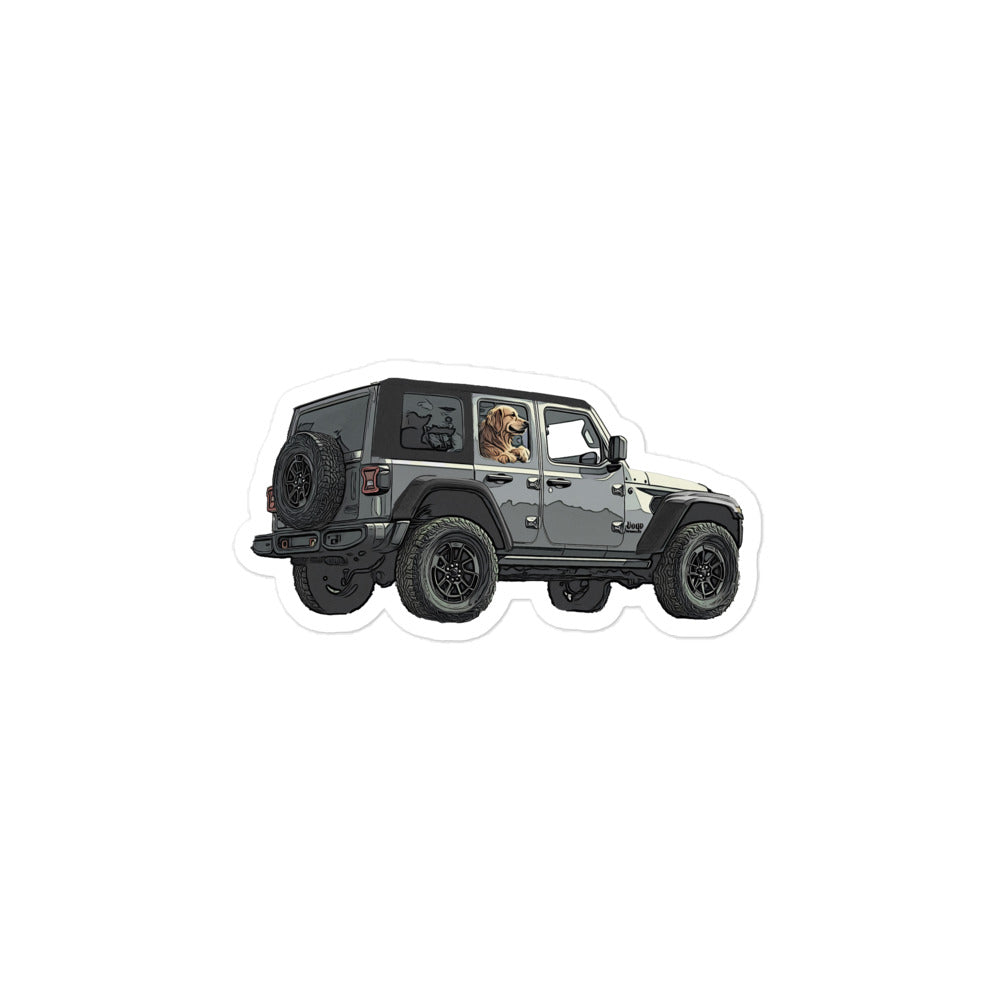 Rubicon Retriever Sticker