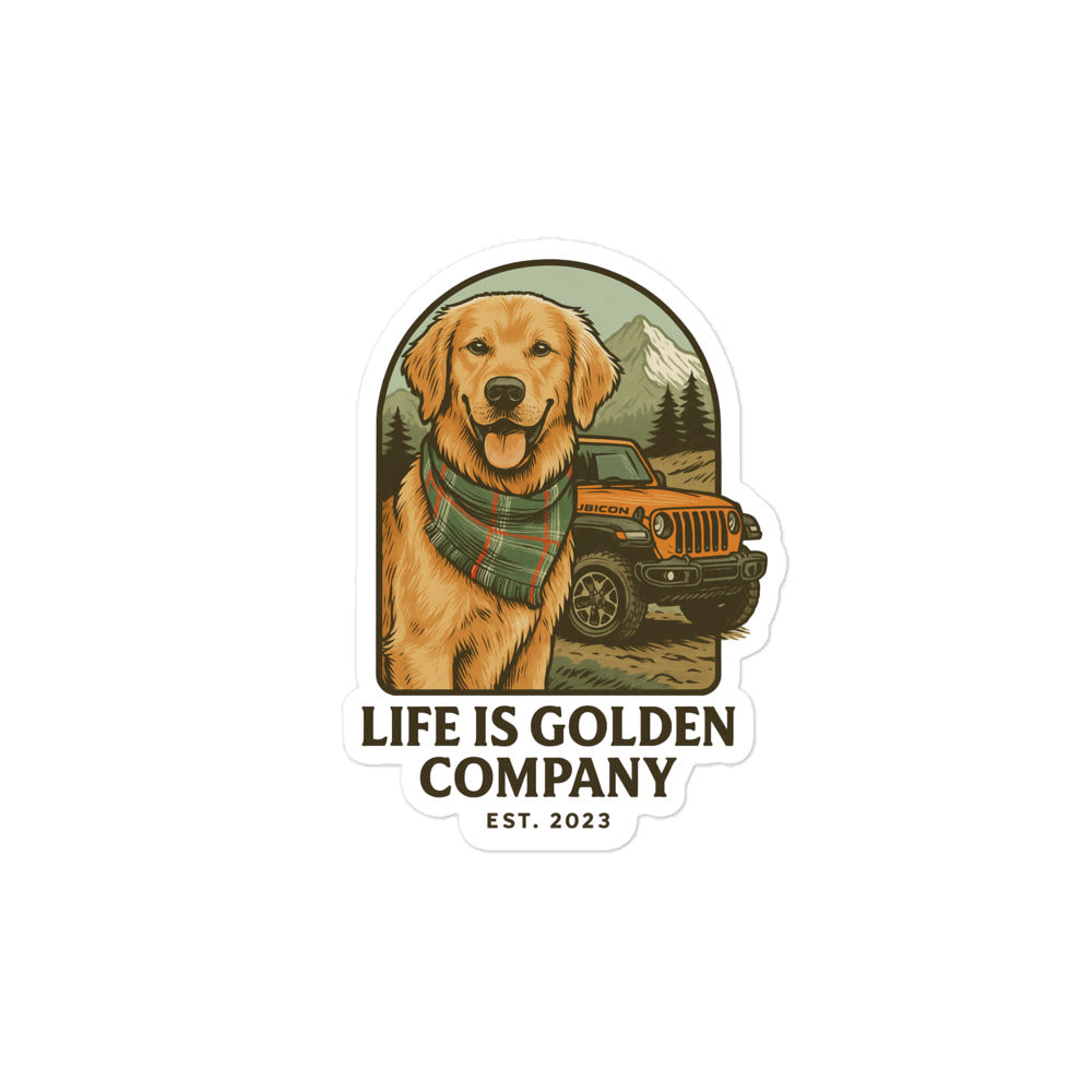 Rocky Mountain Retriever Decal