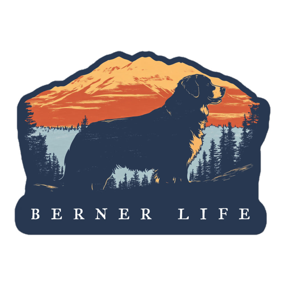 Berner Mountain Sticker