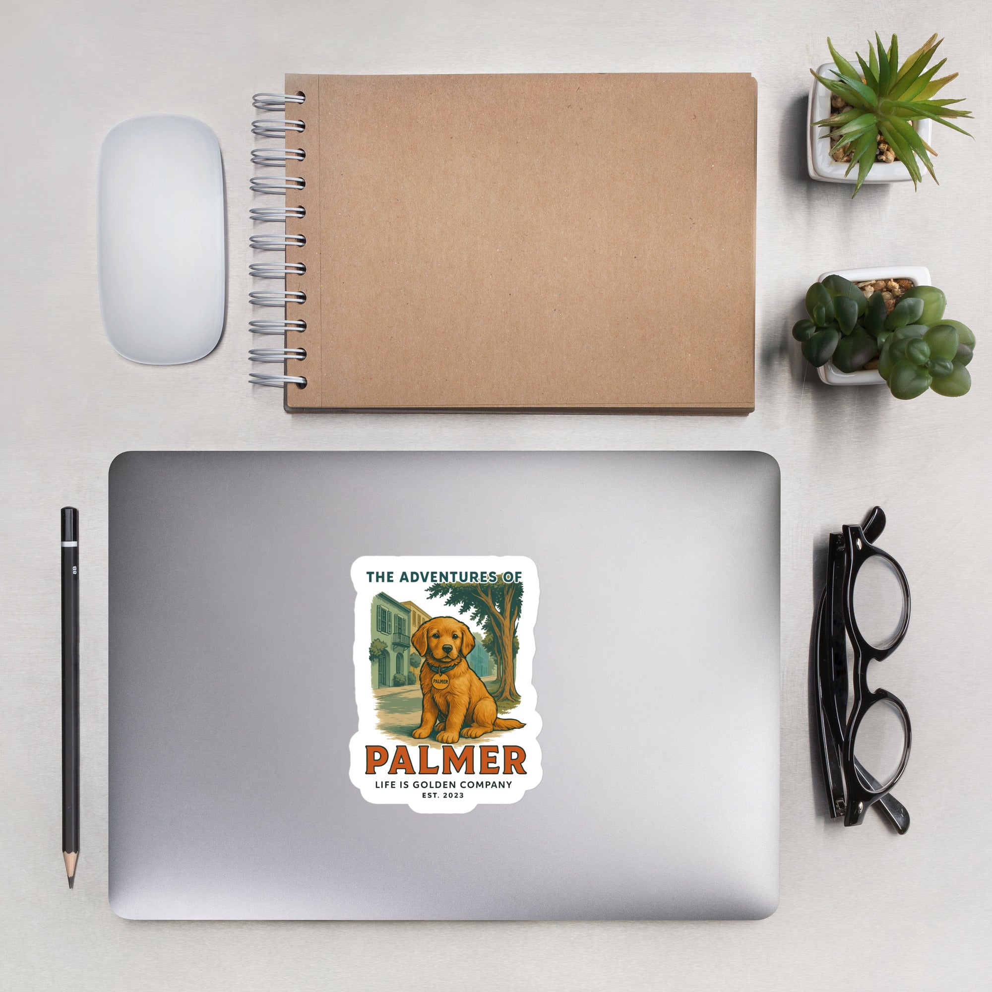 The Adventures of Palmer Decal