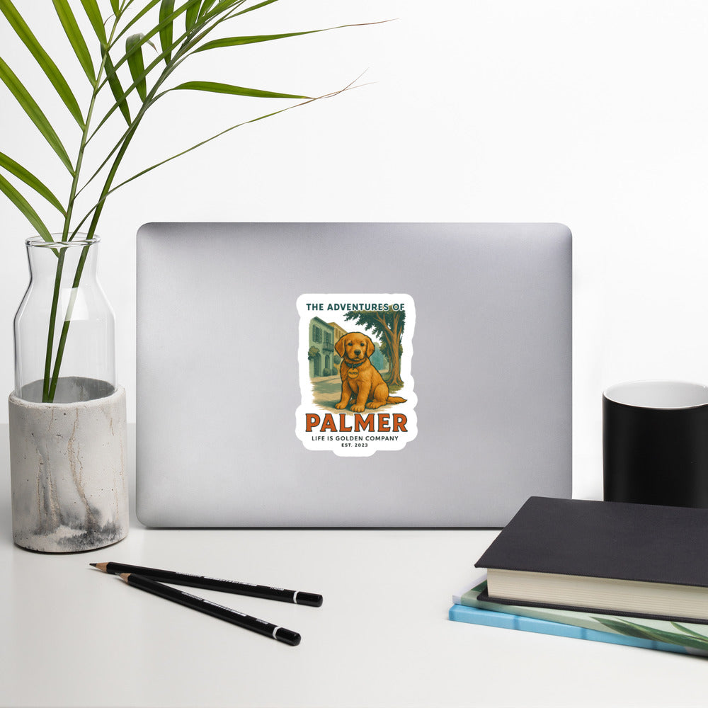 The Adventures of Palmer Decal