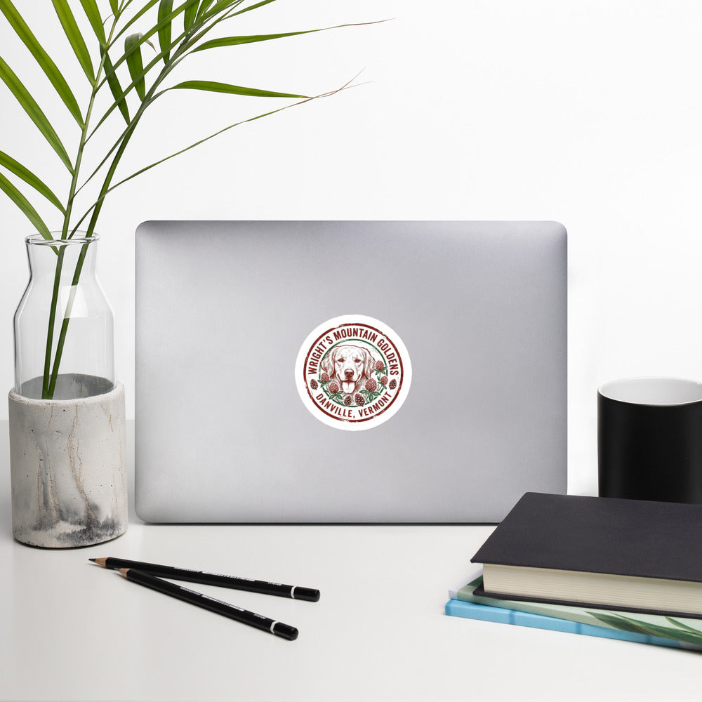 Wright's Mountain Goldens Decal