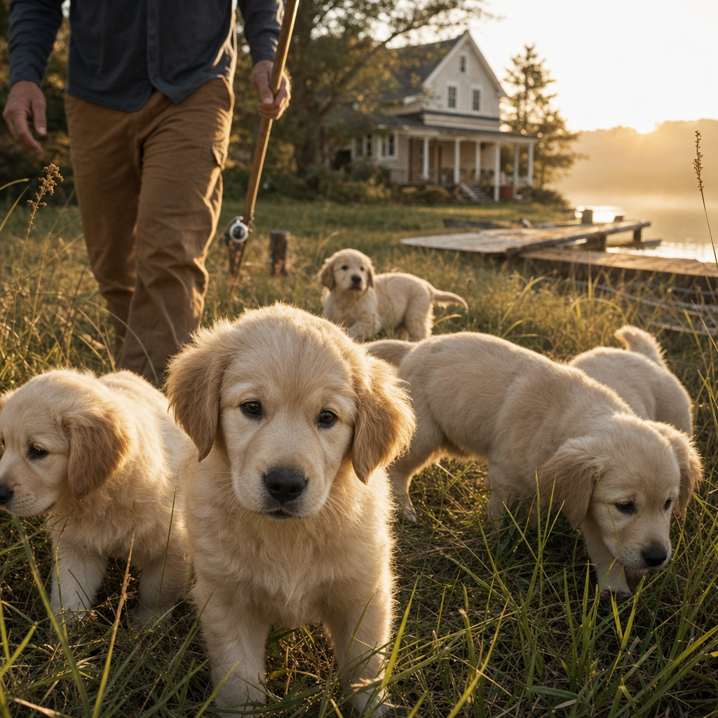 Morning shift in the tall grass