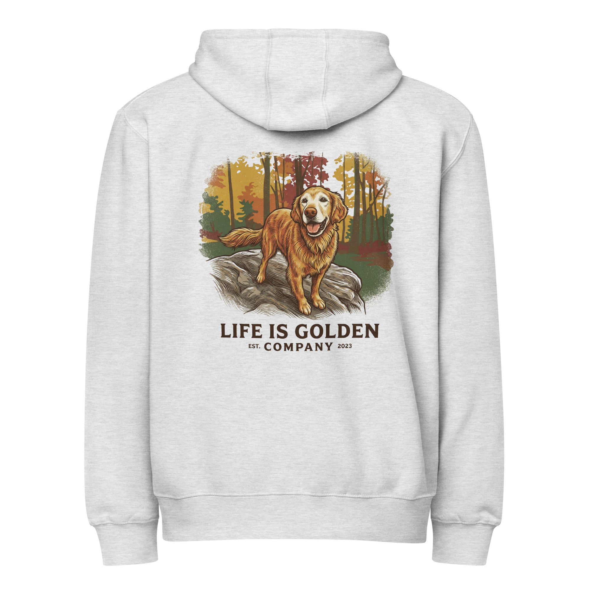 Life of a Golden full zip hoodie