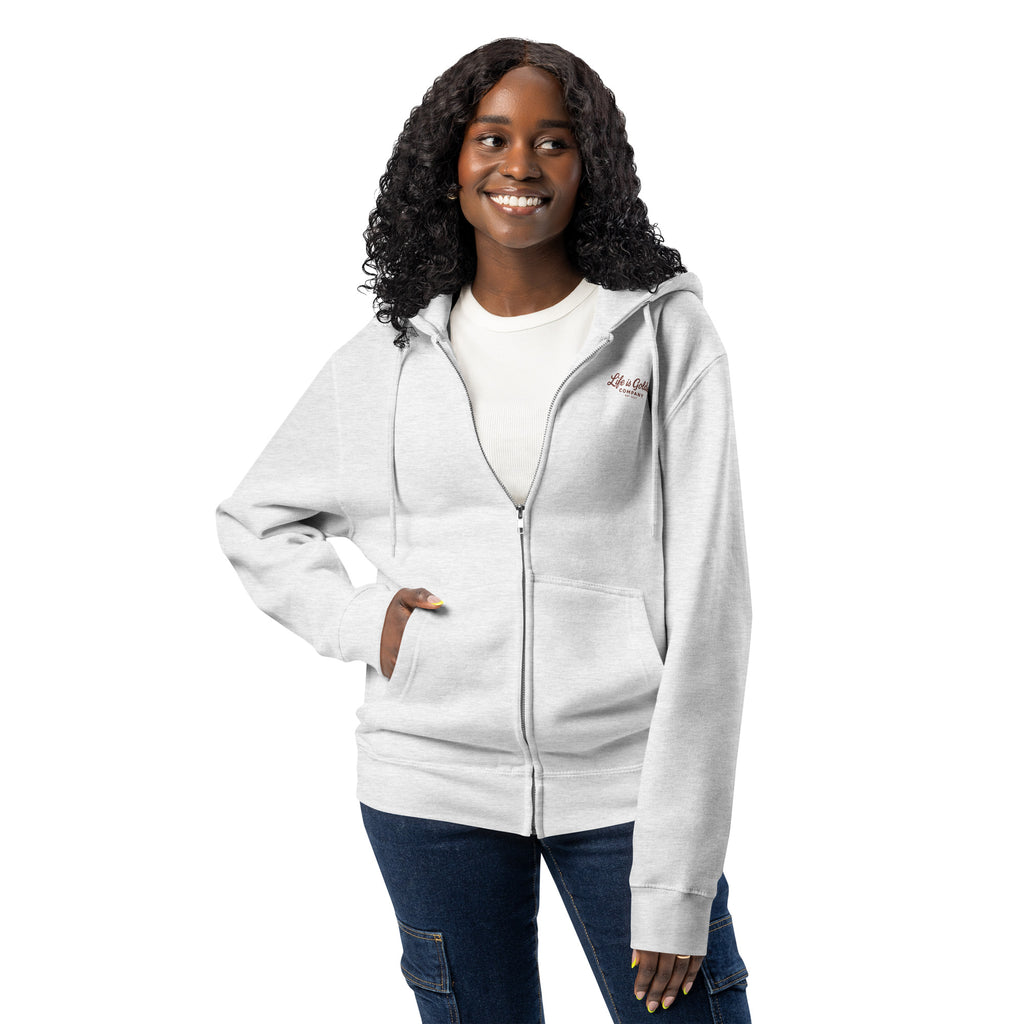 Wrightsville Beach Unisex full zip hoodie