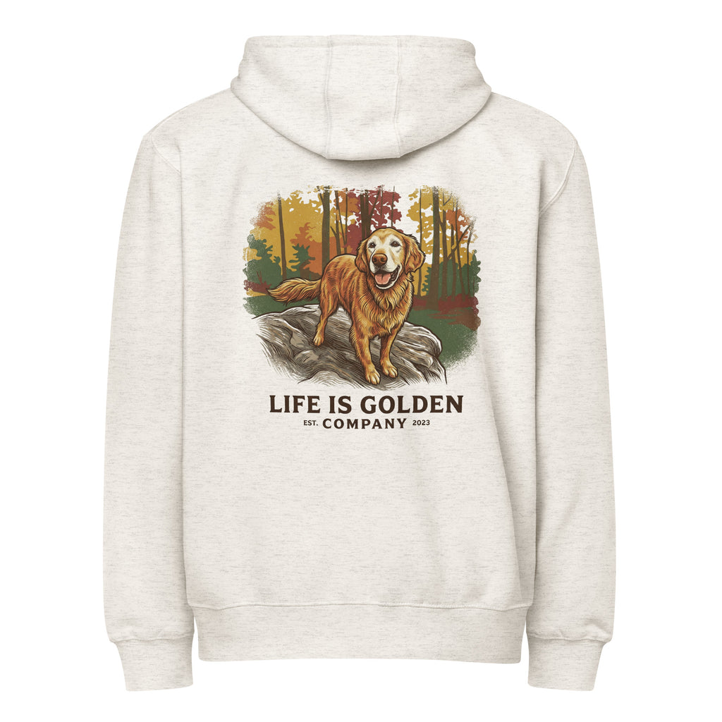 Life of a Golden full zip hoodie