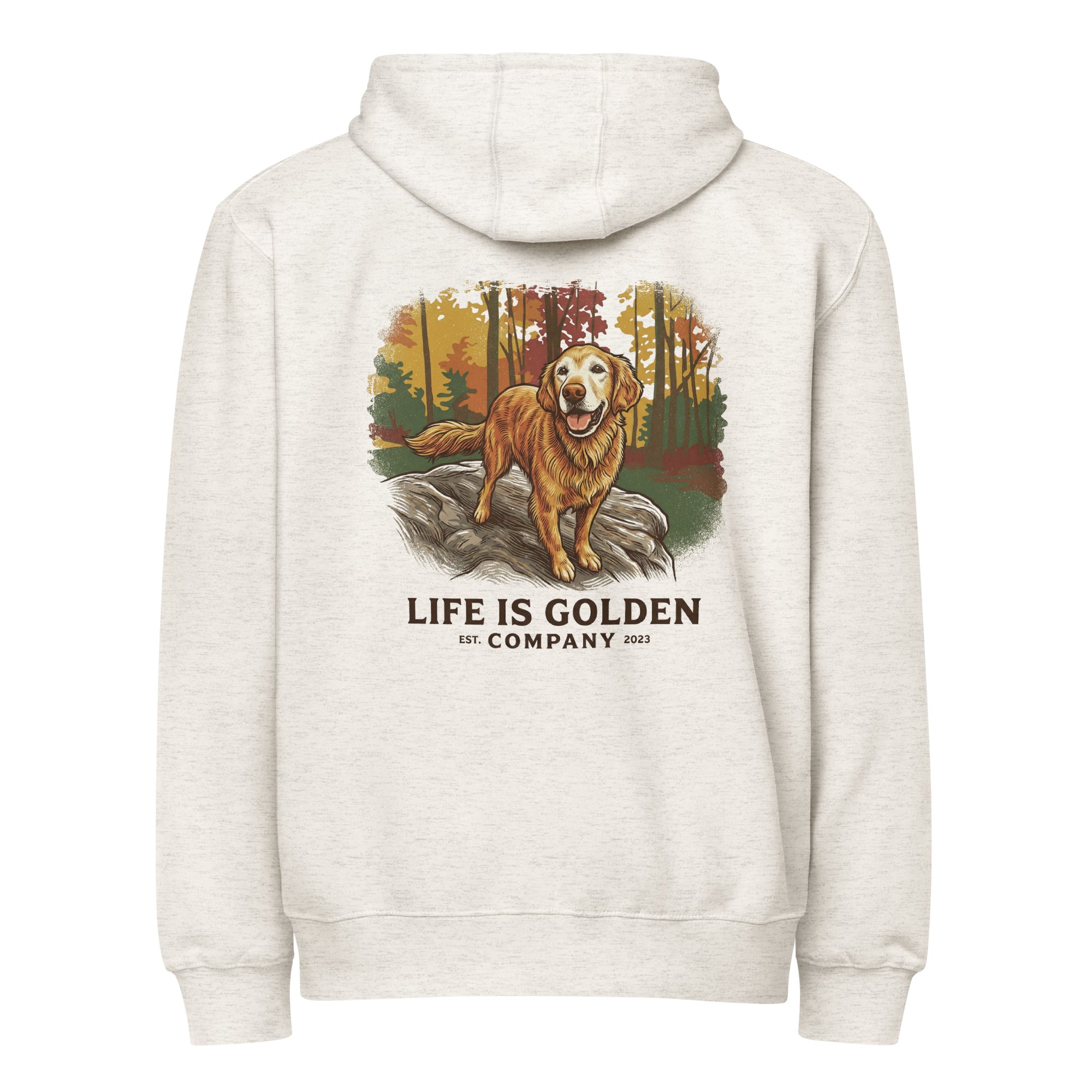 Life of a Golden full zip hoodie