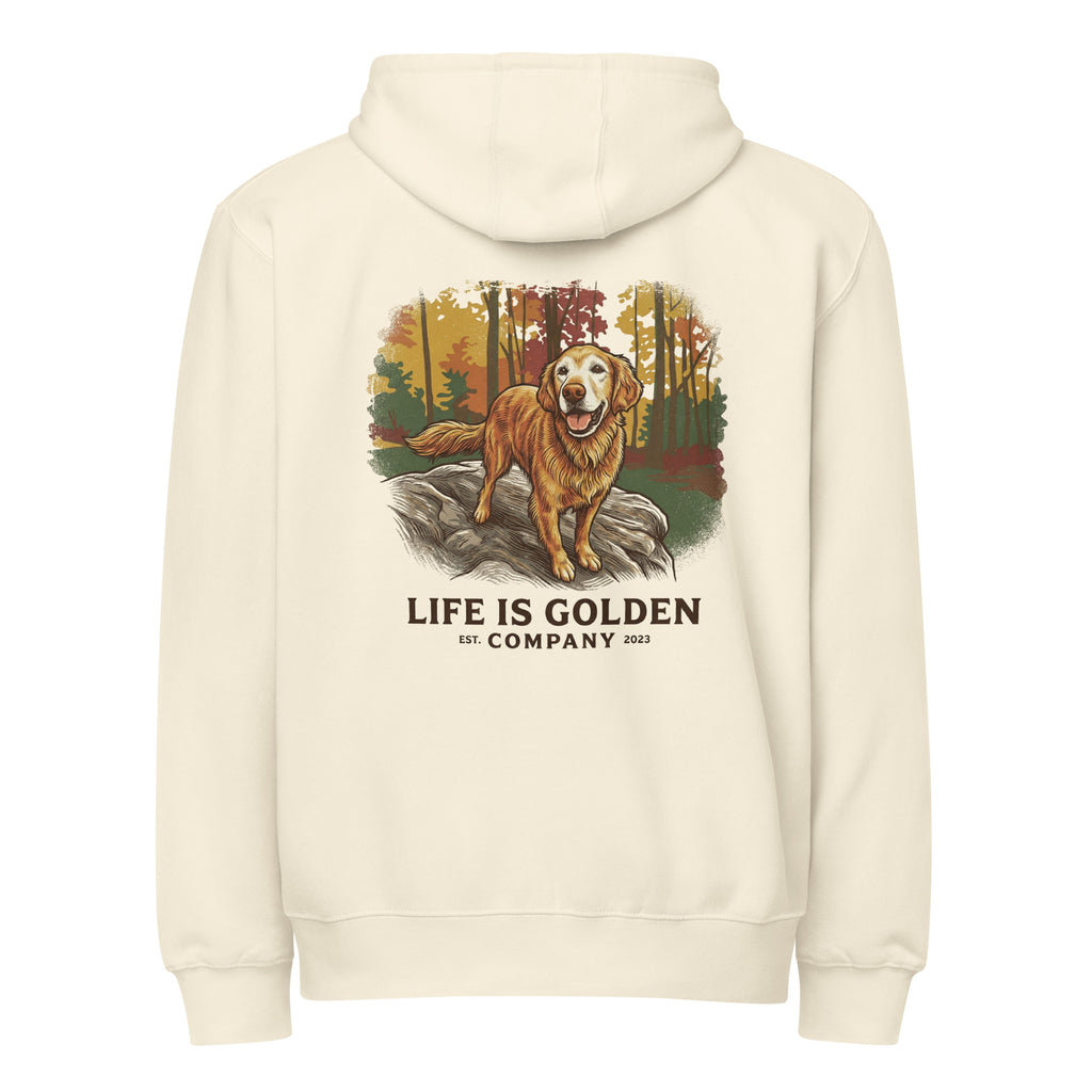 Life of a Golden full zip hoodie