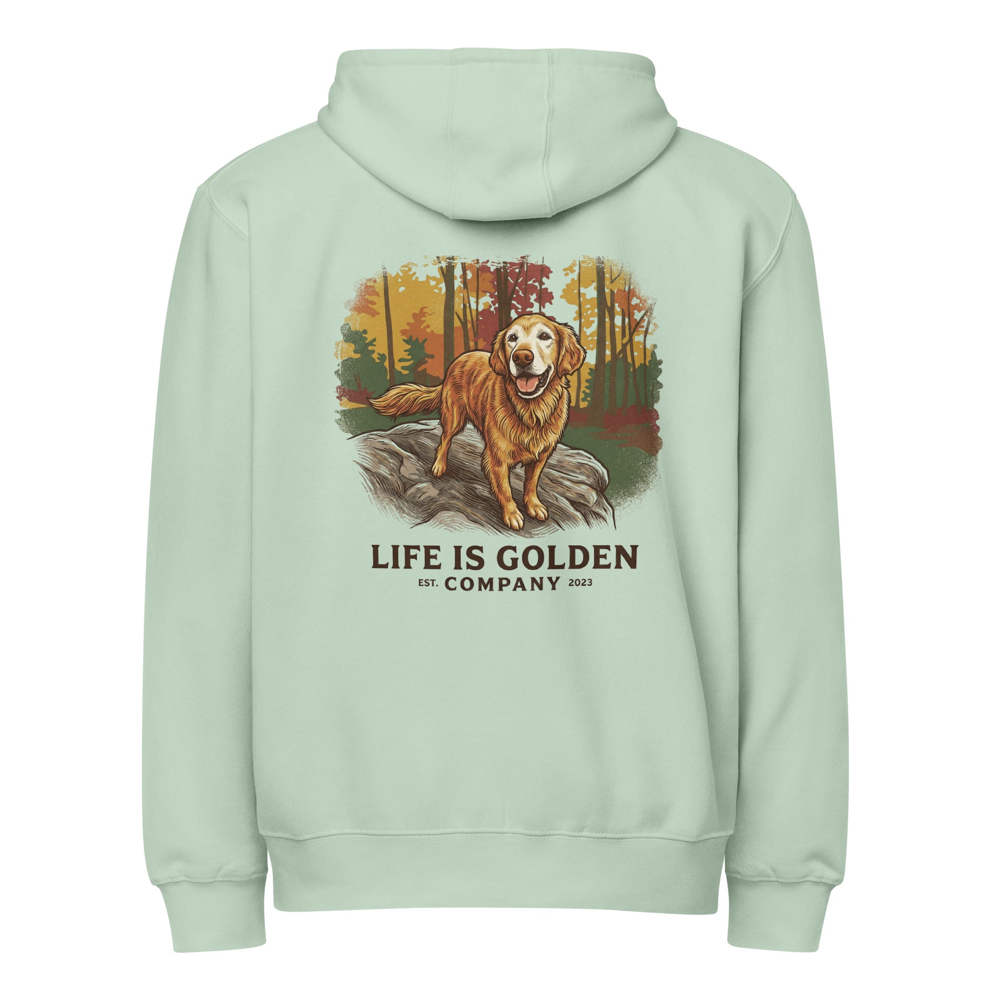 Life of a Golden full zip hoodie