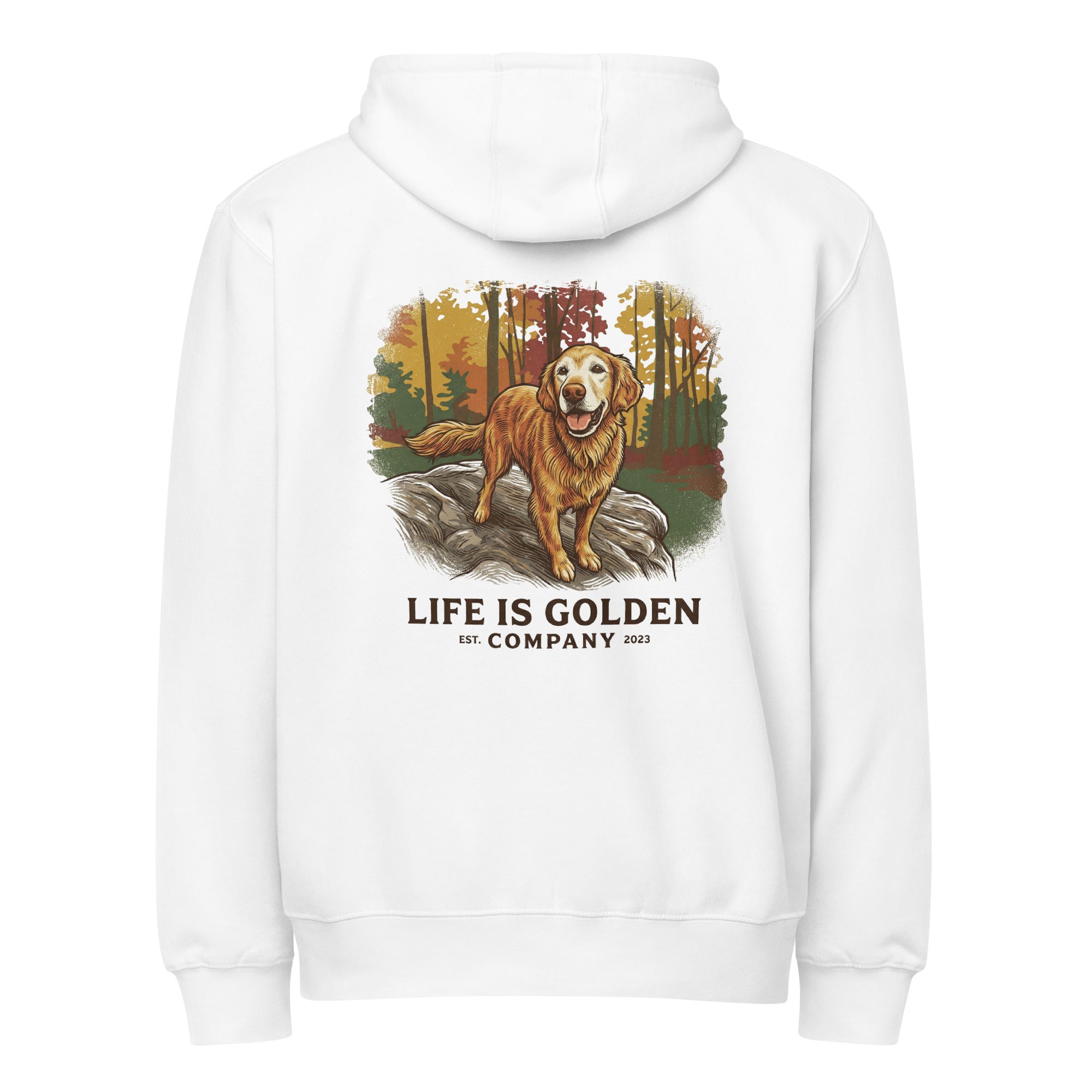 Life of a Golden full zip hoodie