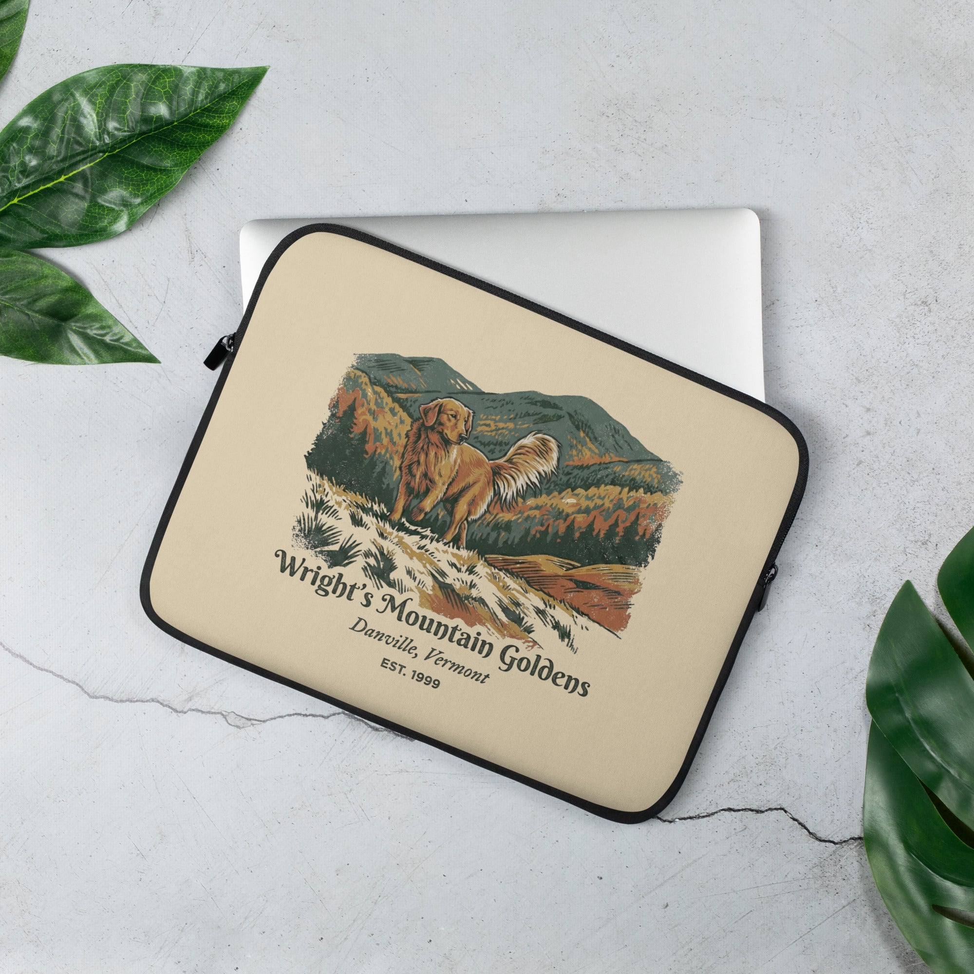 Wright's Mountain Goldens Laptop Sleeve