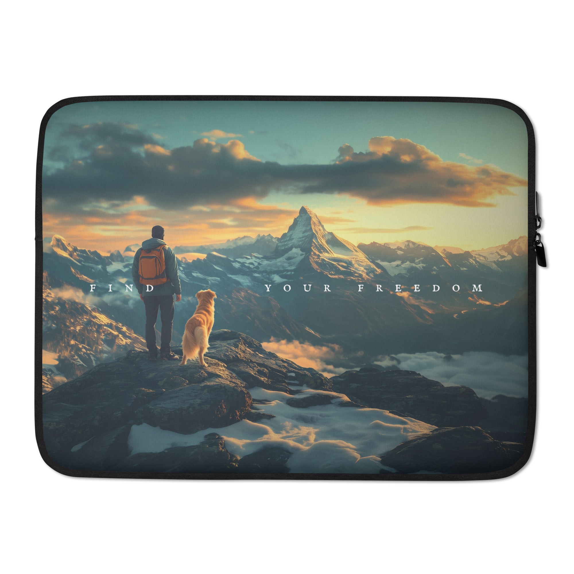 Golden Summit Laptop Case