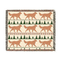 Fireside Goldens original artwork, larger repeat, front — Printify digital mockup