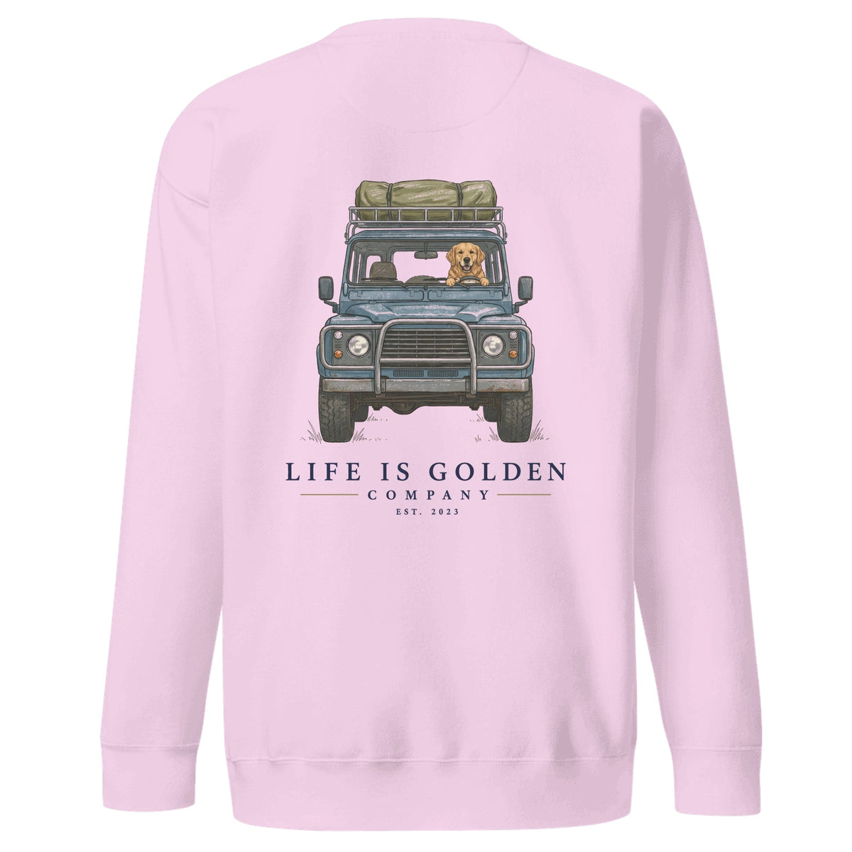 The Base Camp Crewneck — Lavender