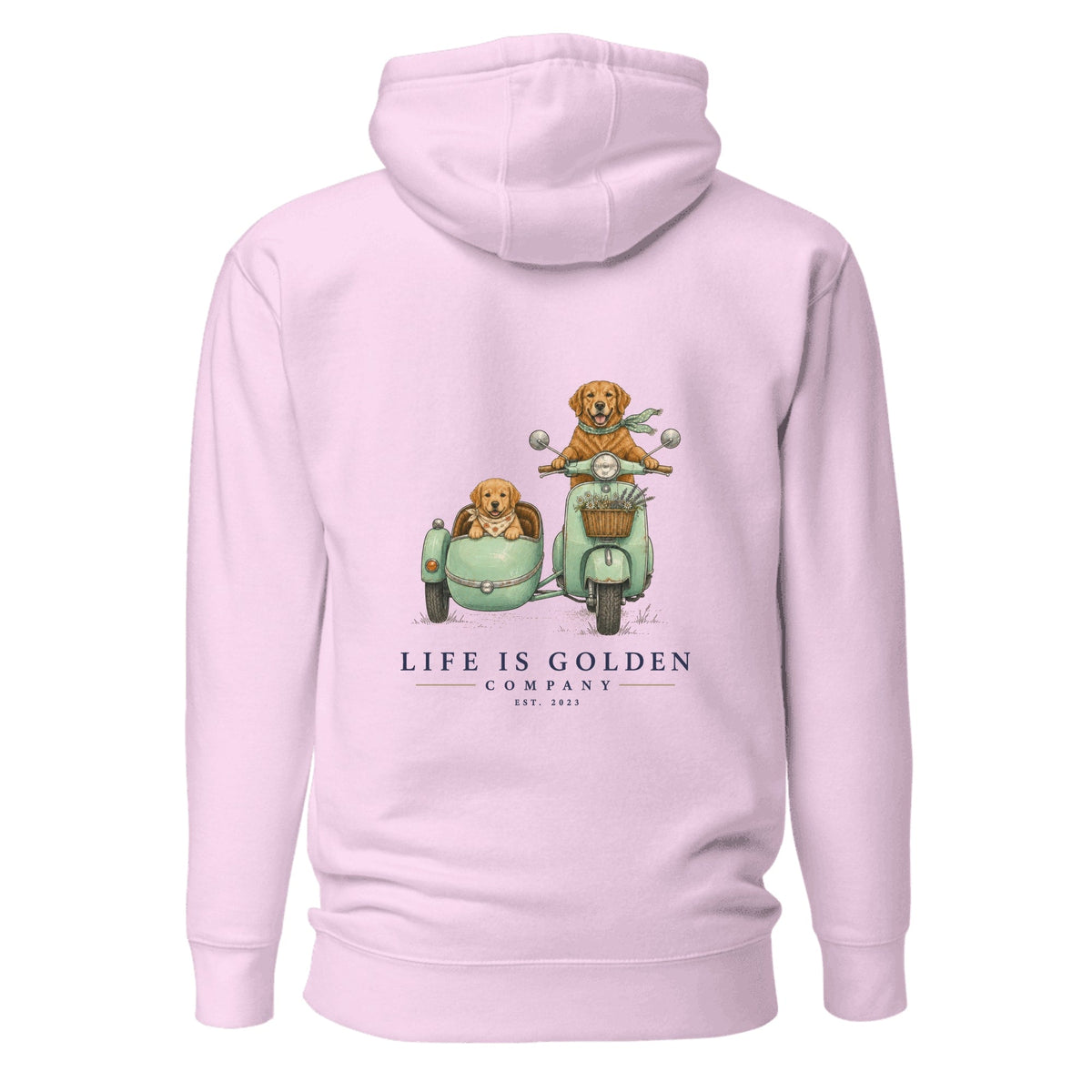 The Sidecar Run Hoodie — Lavender