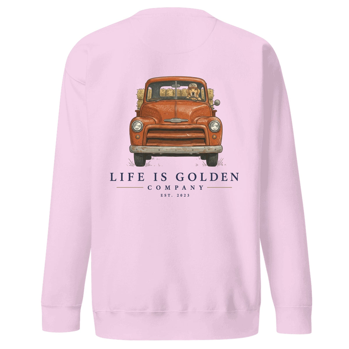 The Barn Chore Crewneck — Lavender