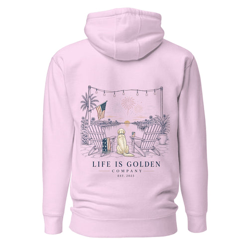 The Fireworks Watch Hoodie — Lavender