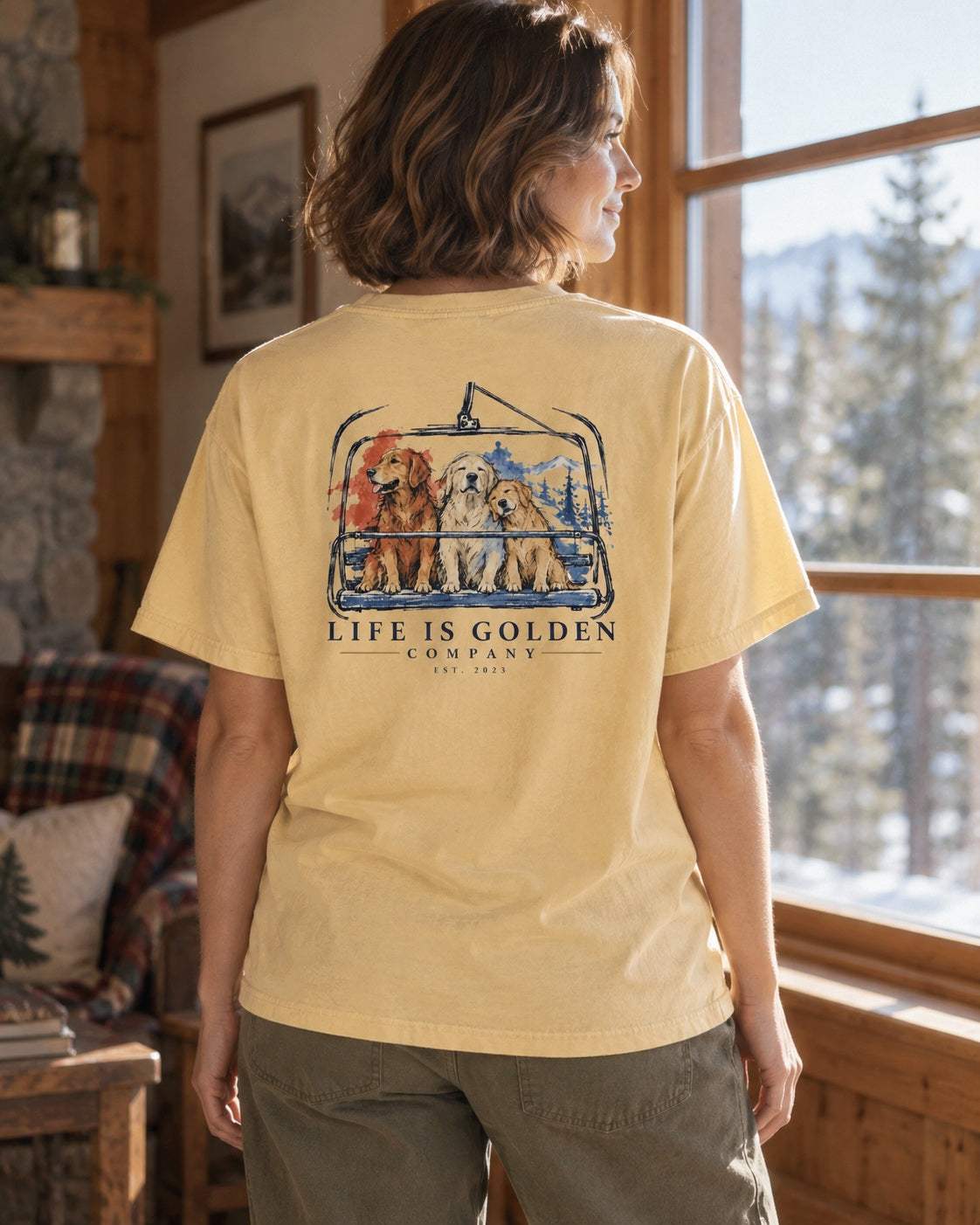 Singles Line Heavyweight Tee — lifestyle