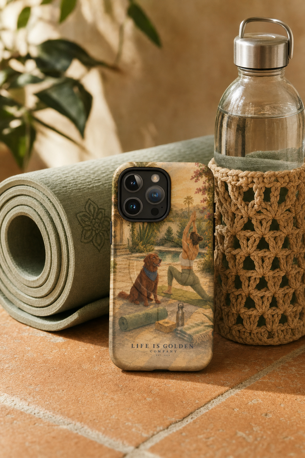 The Morning Flow Case — lifestyle