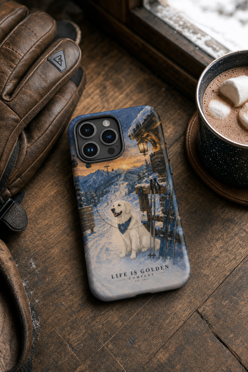 The Ski Lodge Case — lifestyle