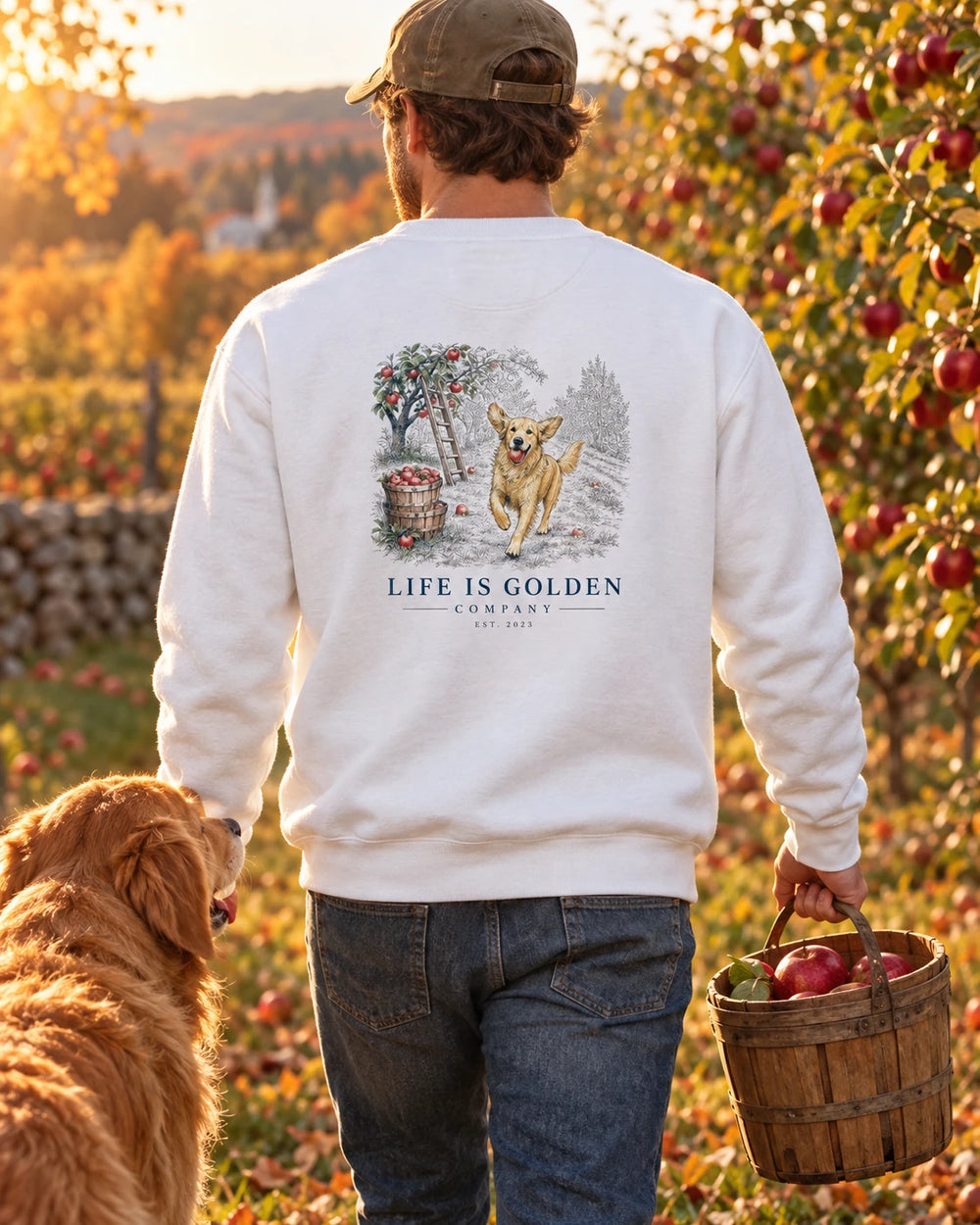 The Orchard Run Crewneck