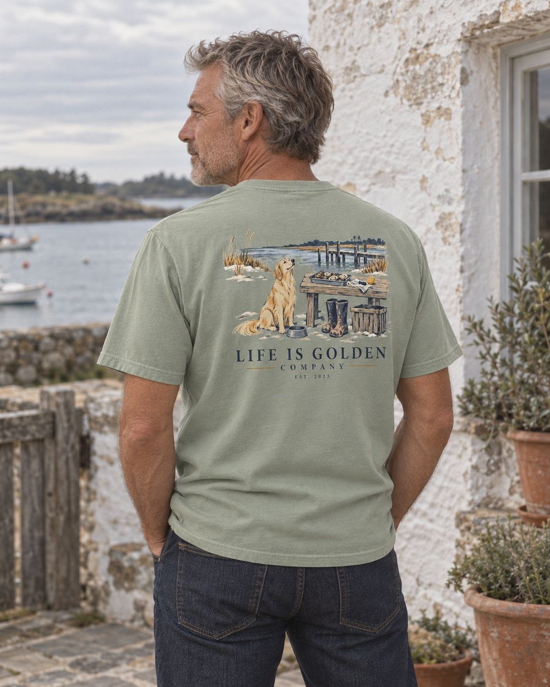 03 oyster shed back — Life Is Golden editorial lifestyle photograph