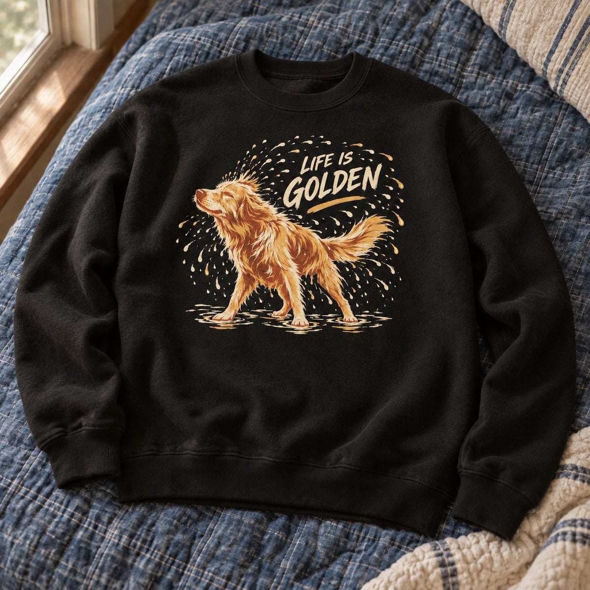 Shake It Off Crewneck — context (revised artwork)