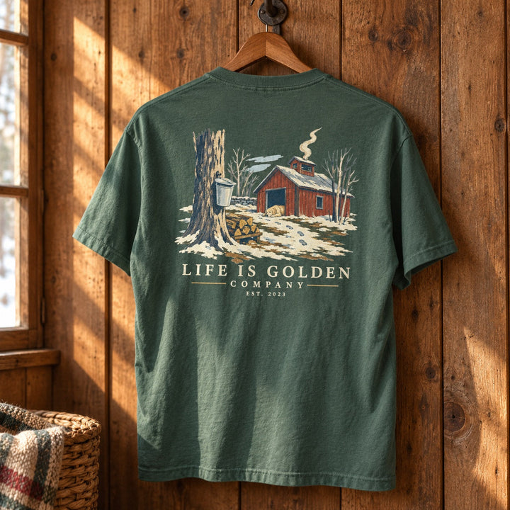 Sugaring Morning Heavyweight Tee