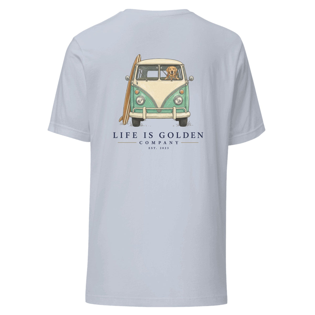 The Board Rider Tee — Light Blue