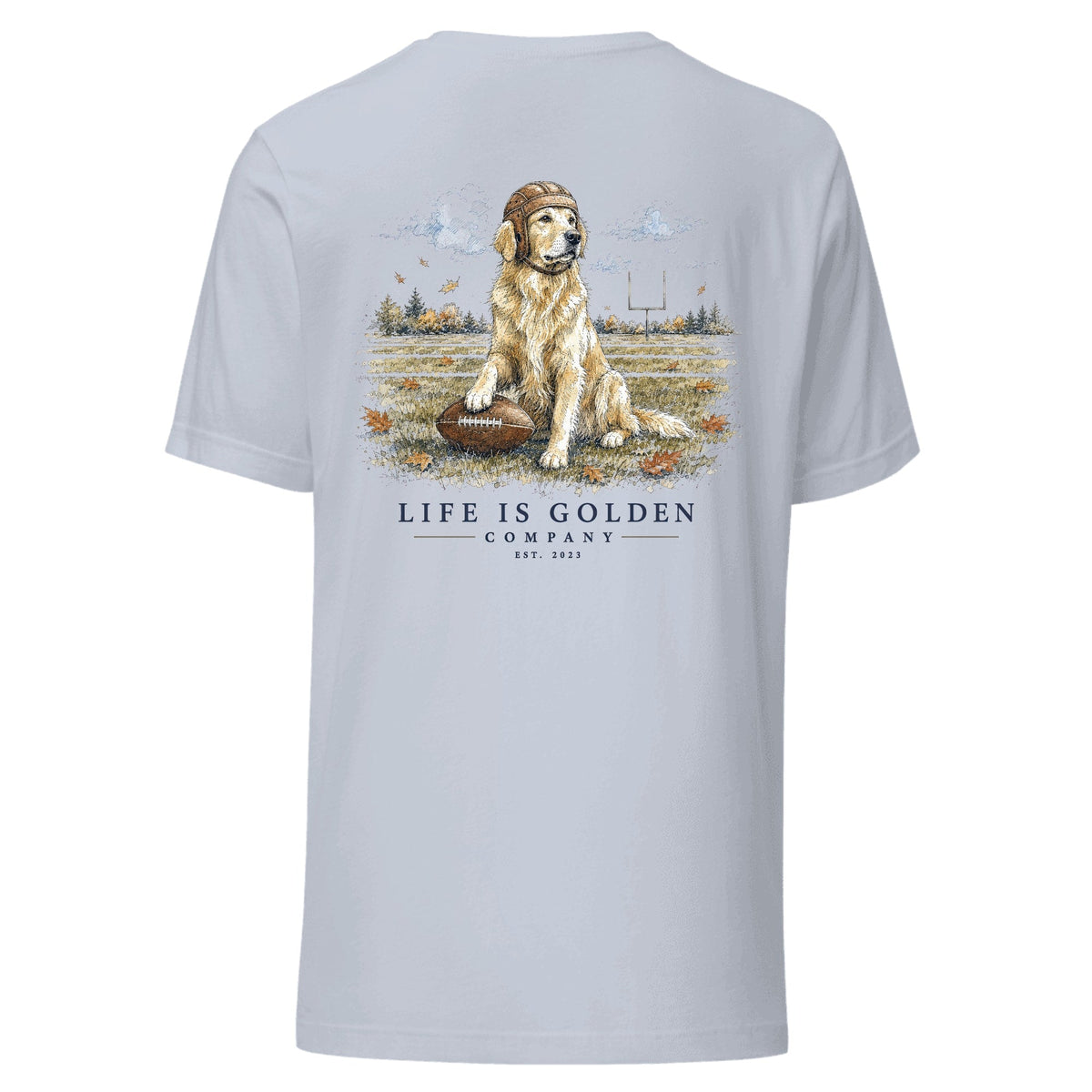 The Friday Night Lights Tee — Light Blue