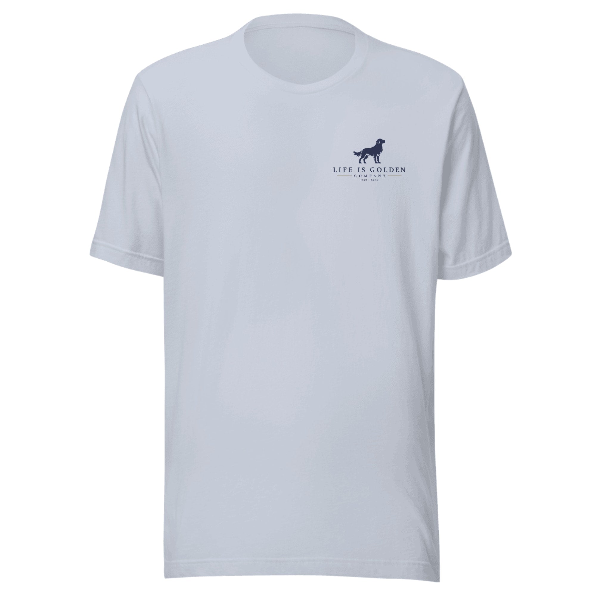 The Deli Manager Tee — Light Blue (front)