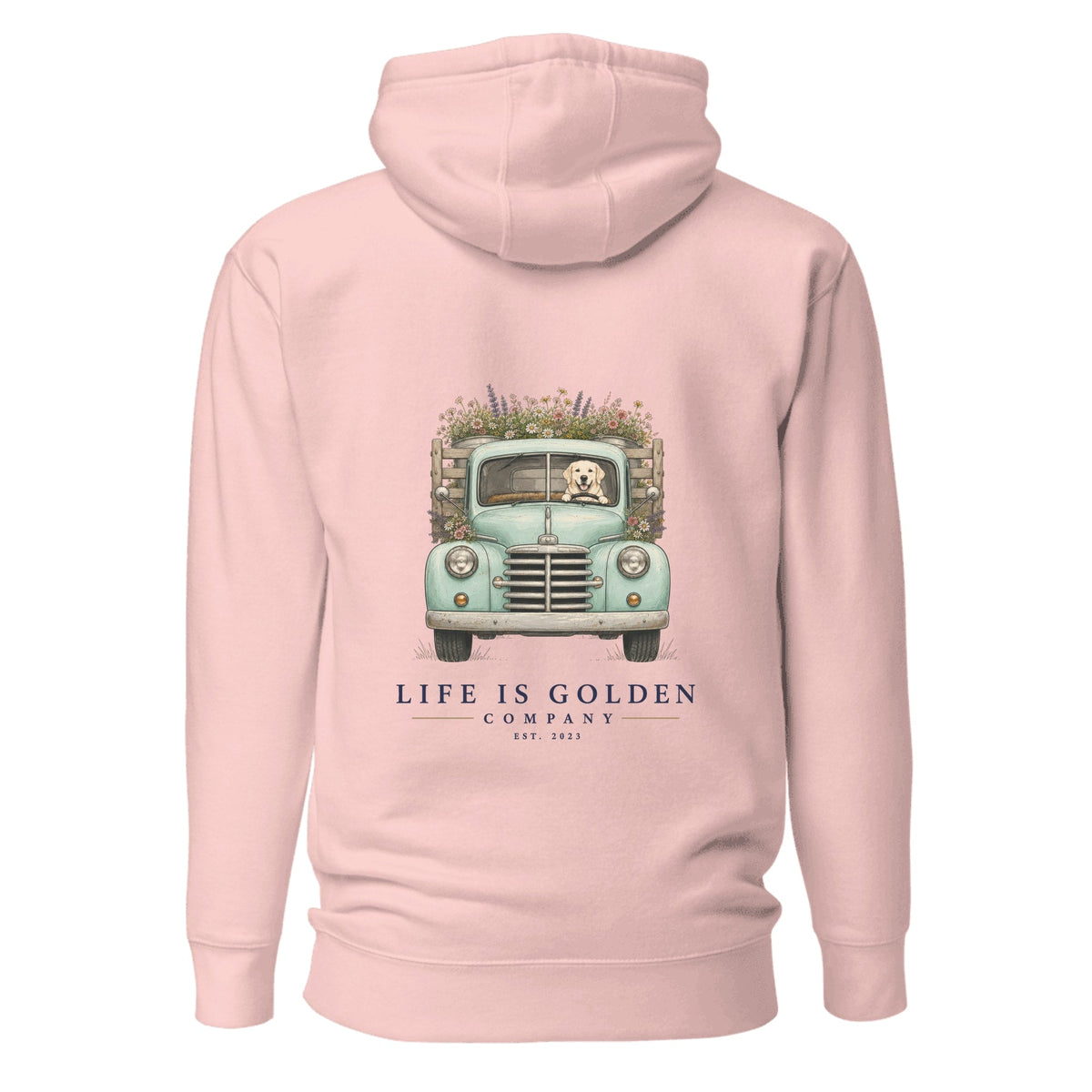The Market Run Hoodie — Light Pink