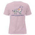 Mountain Golden Women's Relaxed Tee — Light Violet