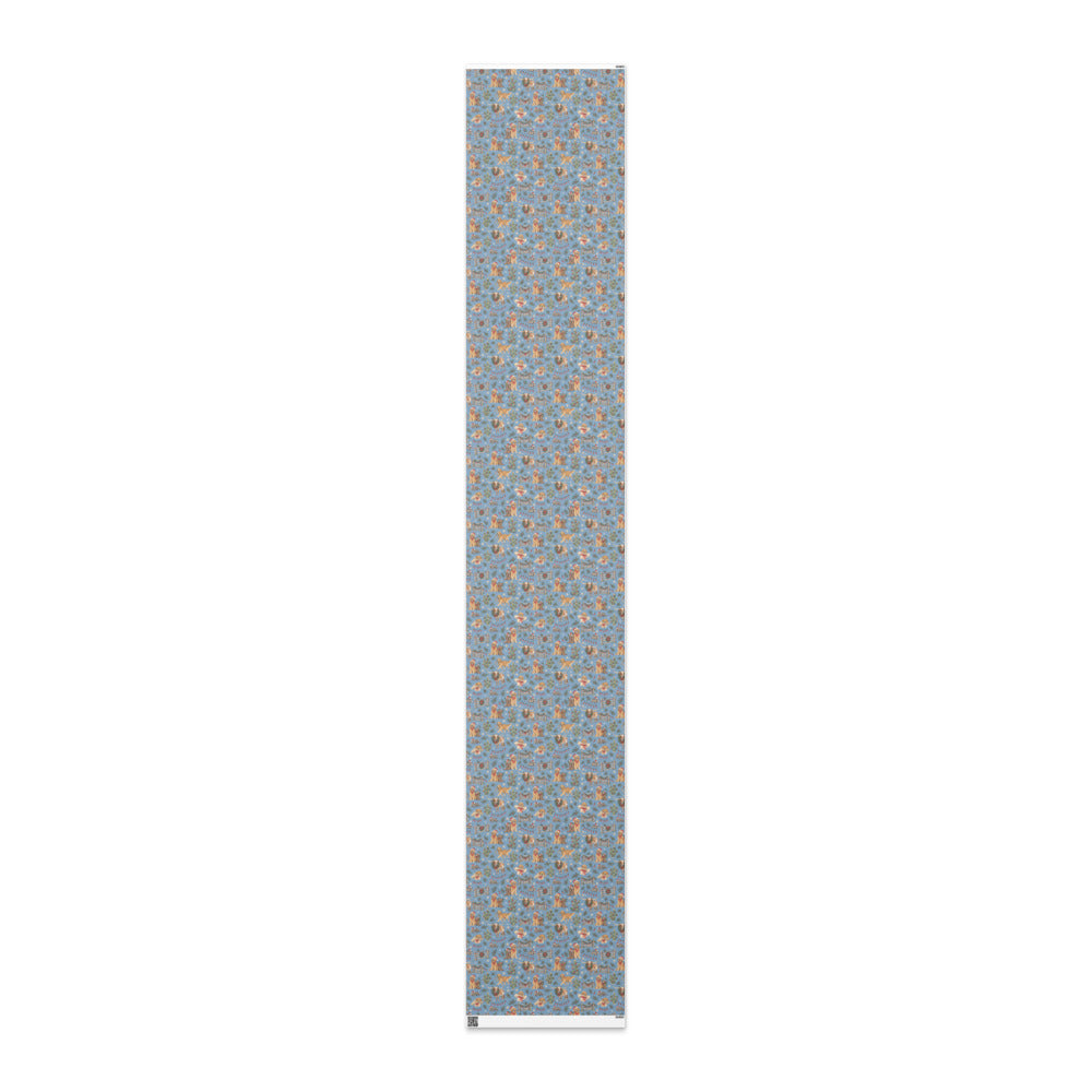 Lone Star Christmas Wrapping Paper — the full 15 ft roll
