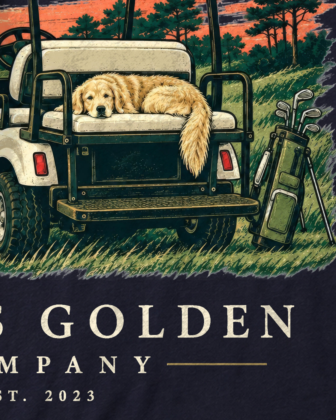 Sunset Cart Nap Long-Sleeve — lifestyle fabric and print detail — October 2026