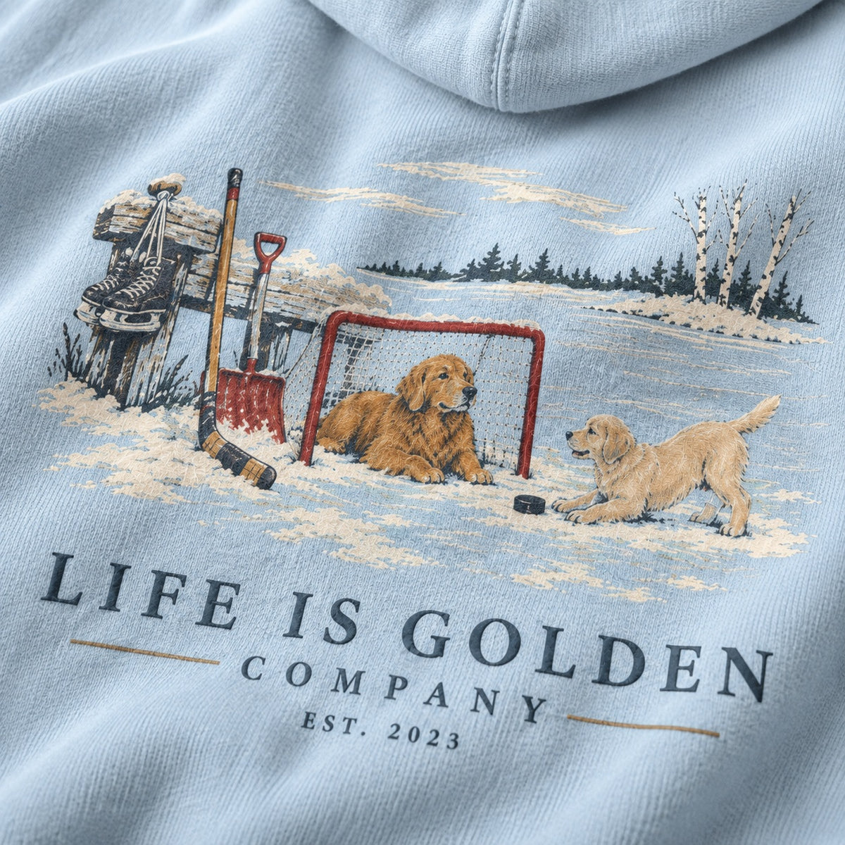 Pondside Intermission Hoodie — lifestyle