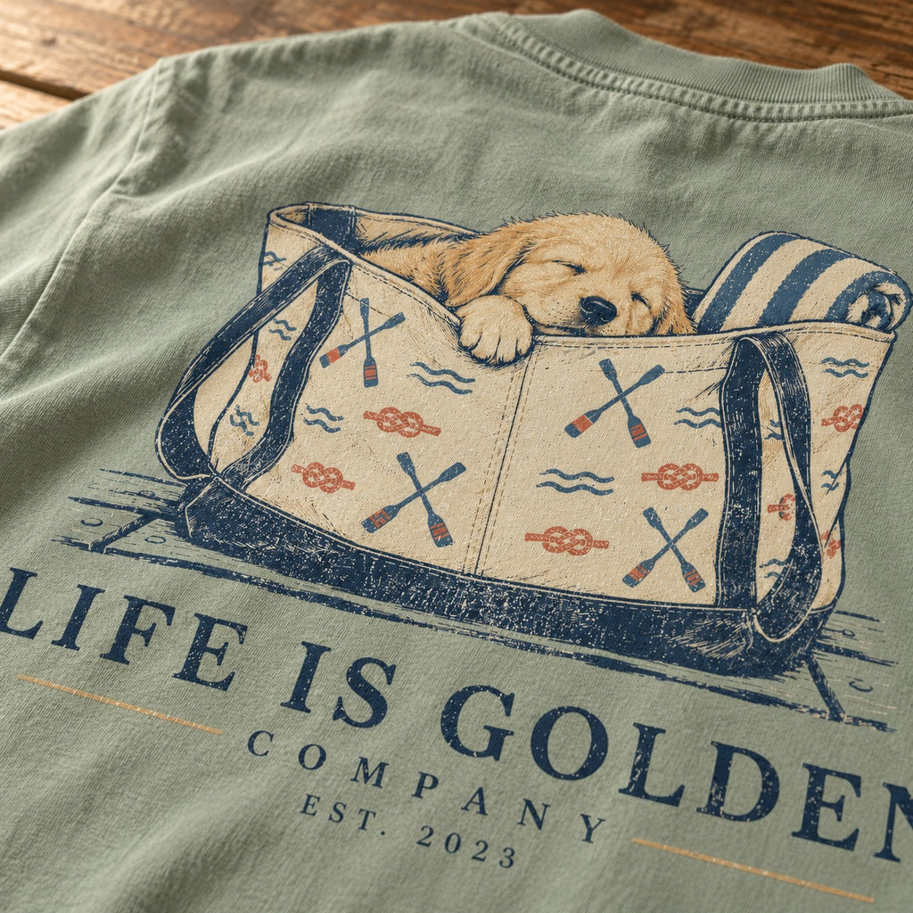 Beach Bag Nap Heavyweight Tee — lifestyle