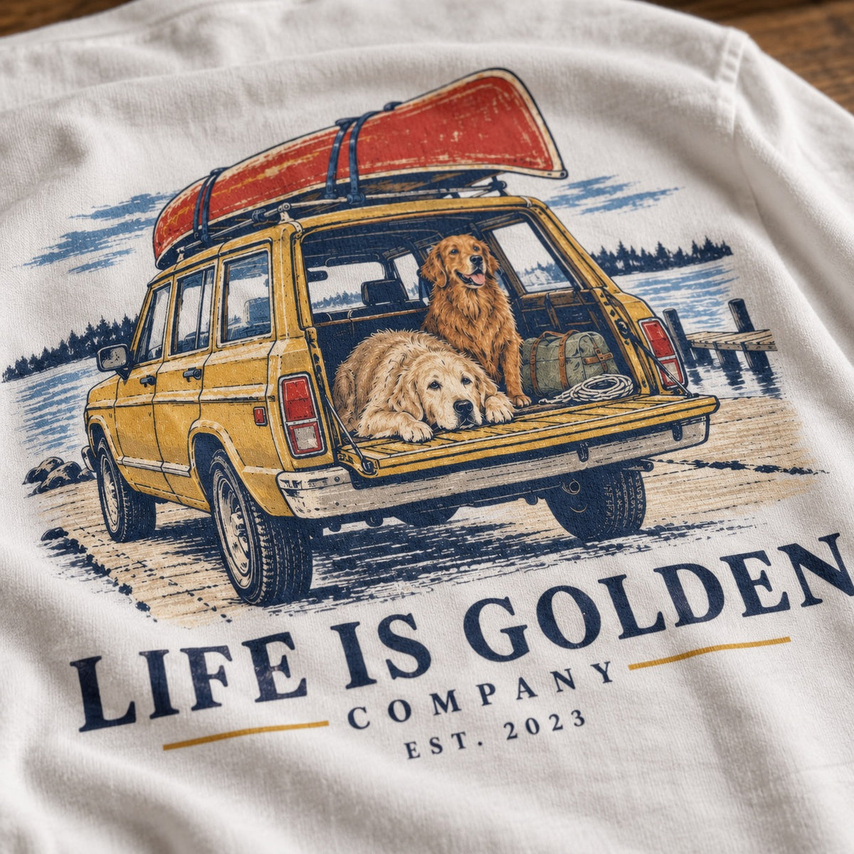 Wagon Weekend Long-Sleeve — lifestyle