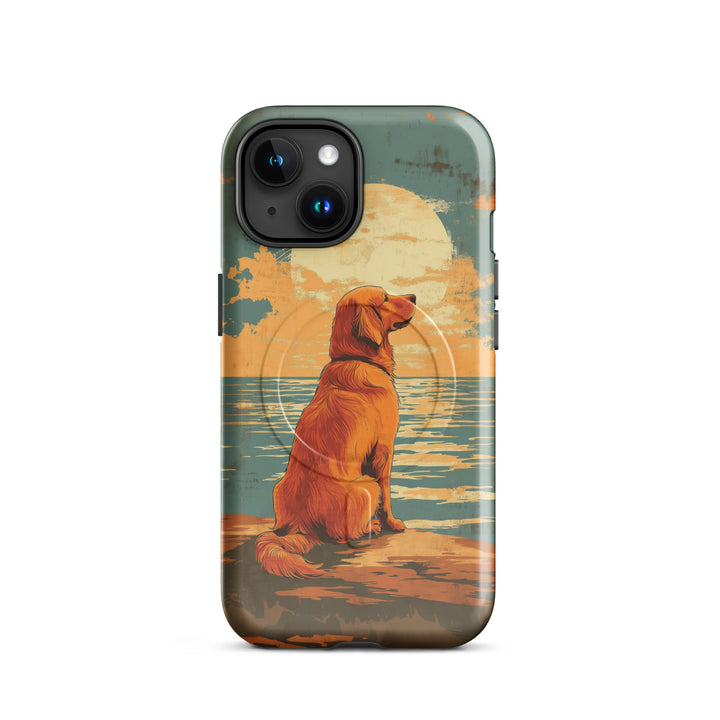 Gold on Gold MagSafe® tough case for iPhone®
