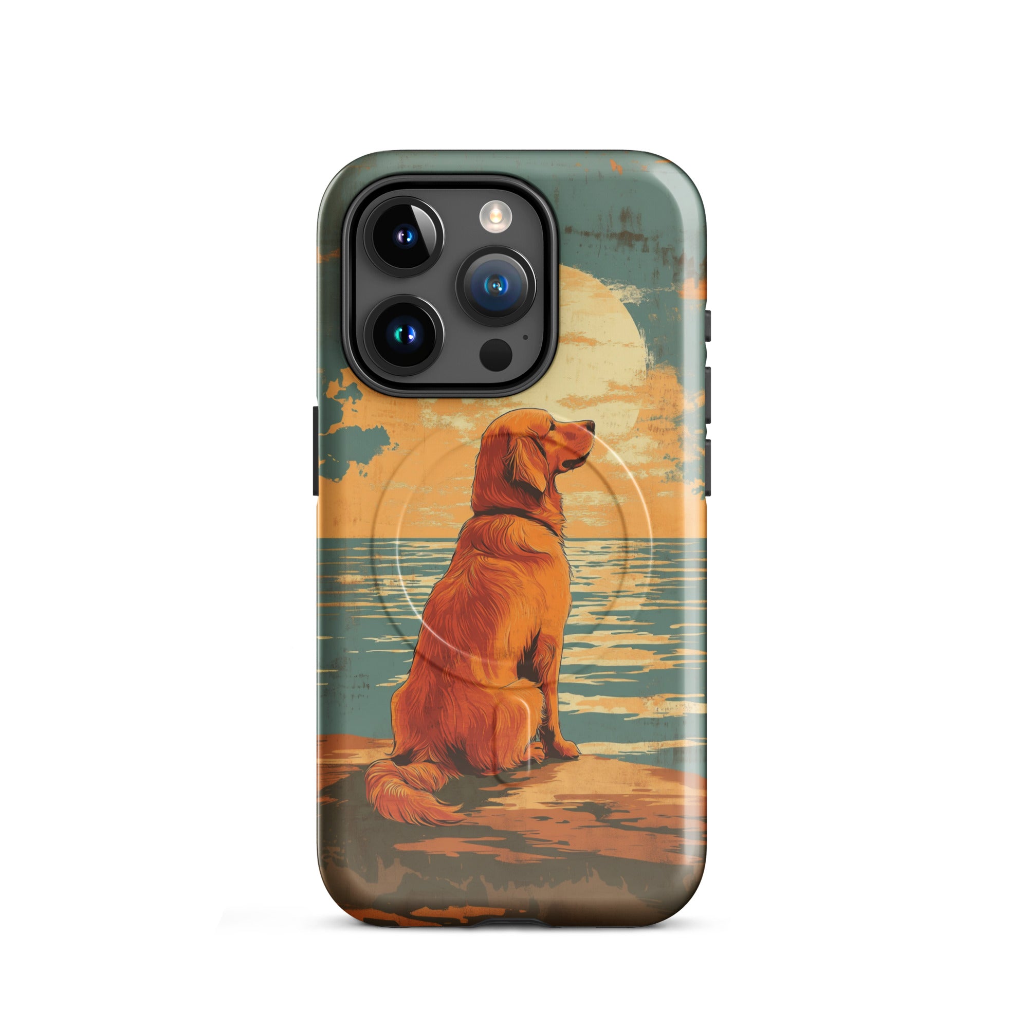 Gold on Gold MagSafe® tough case for iPhone®