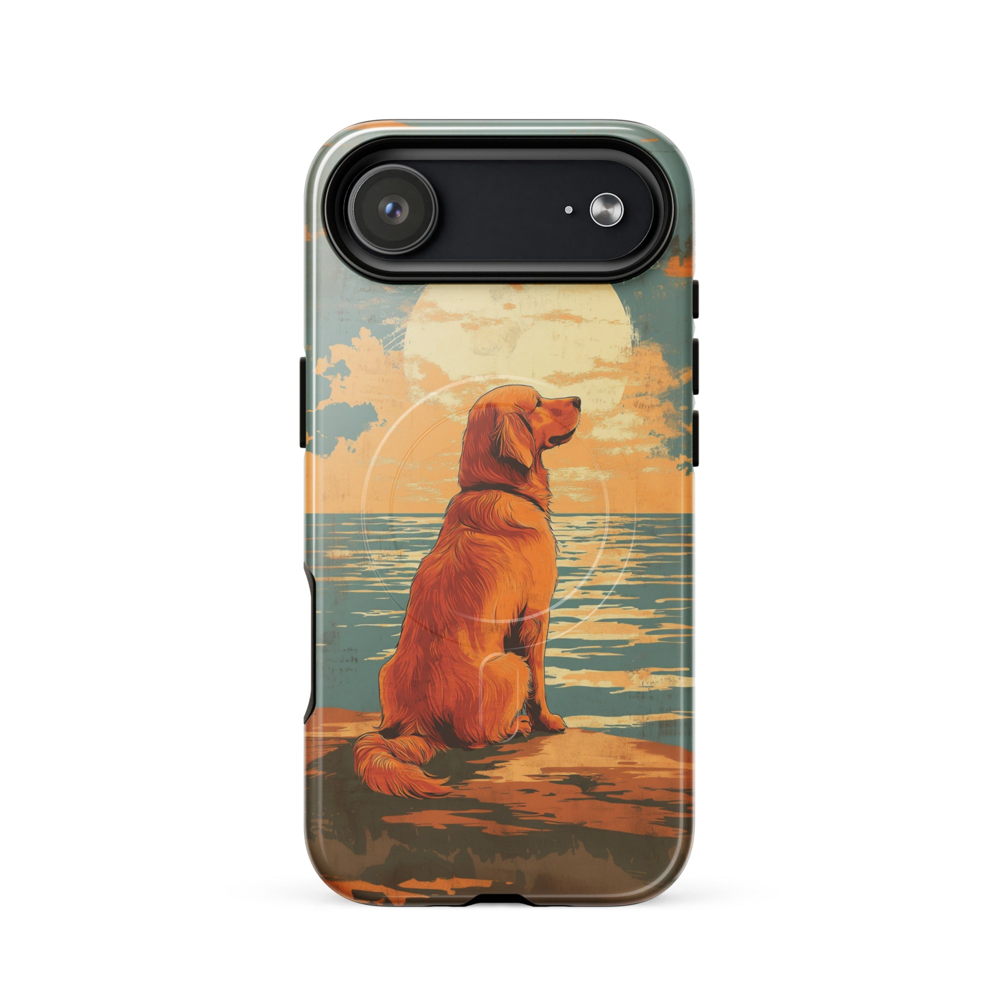 Gold on Gold MagSafe® tough case for iPhone®