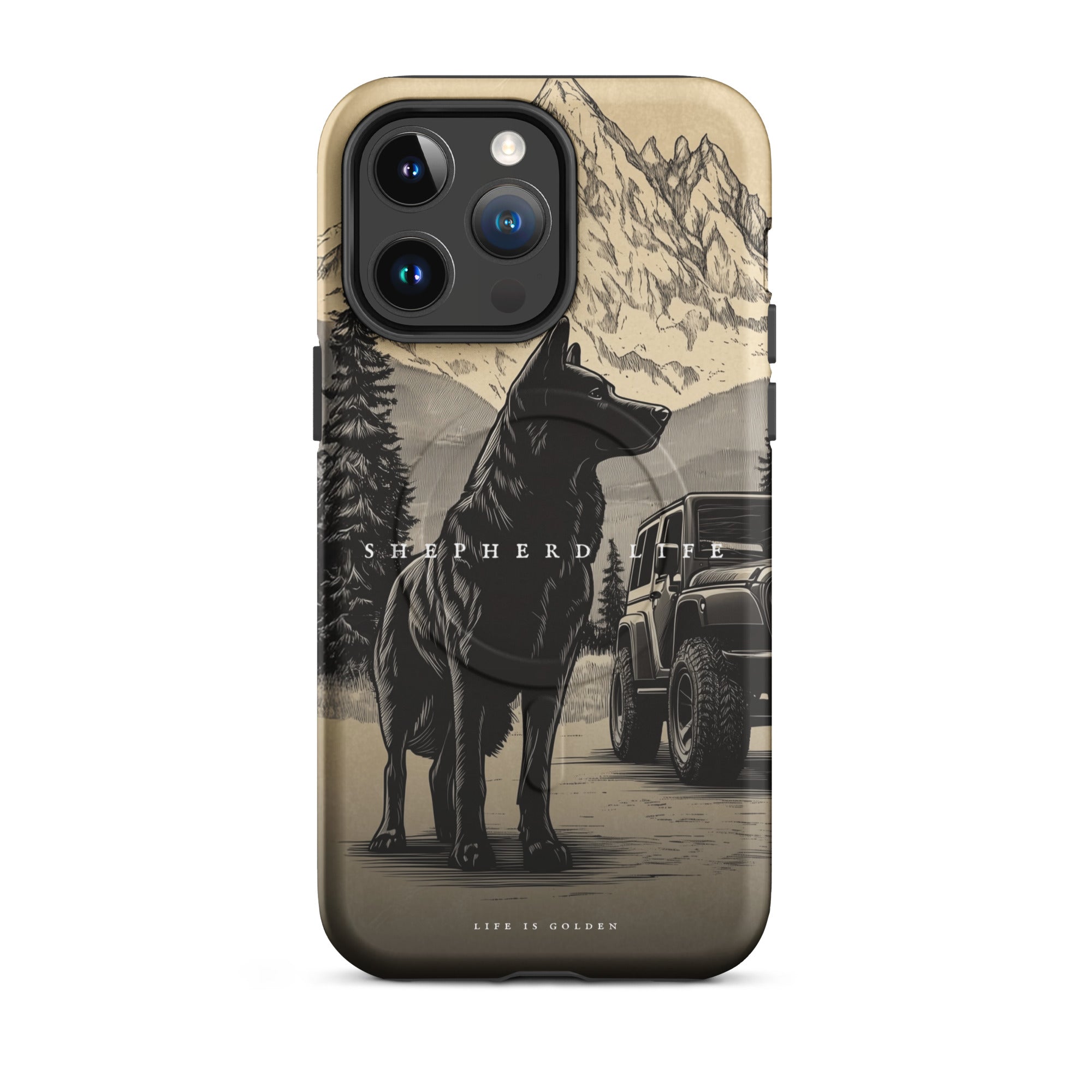 Shepherd Overland MagSafe® tough case for iPhone®